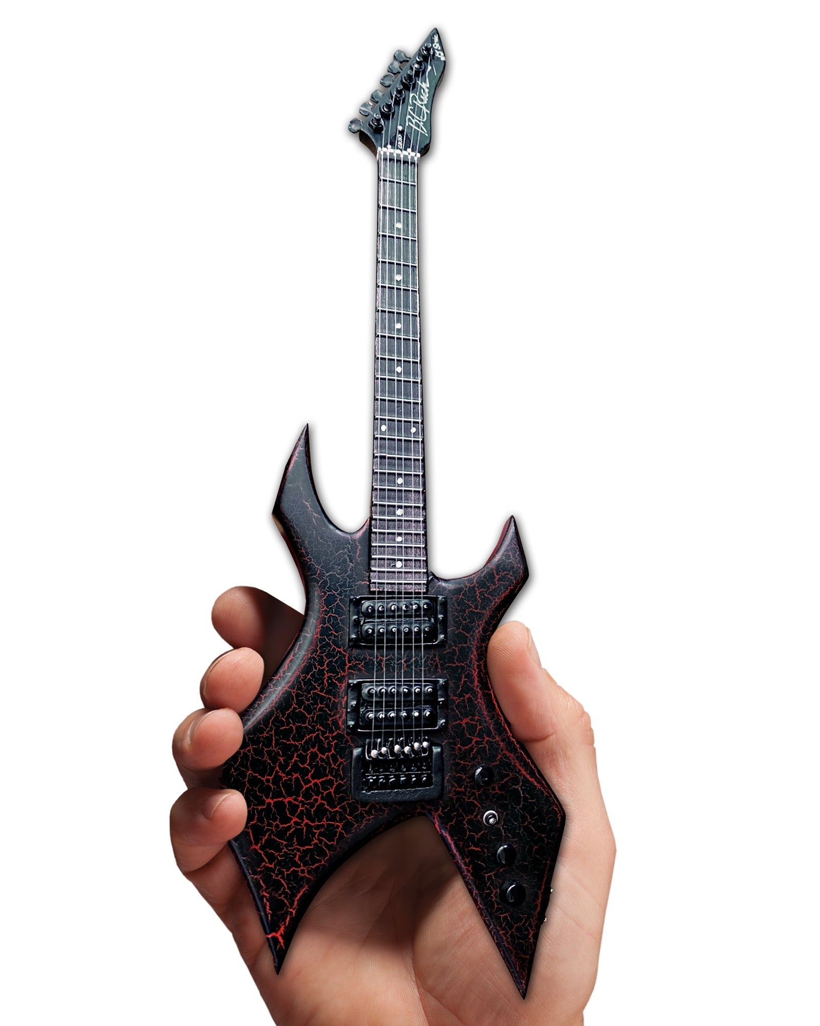 STRANGER THINGS® - EDDIE'S GUITAR B.C. RICH® NJ WARLOCK® - MINI GUITAR
