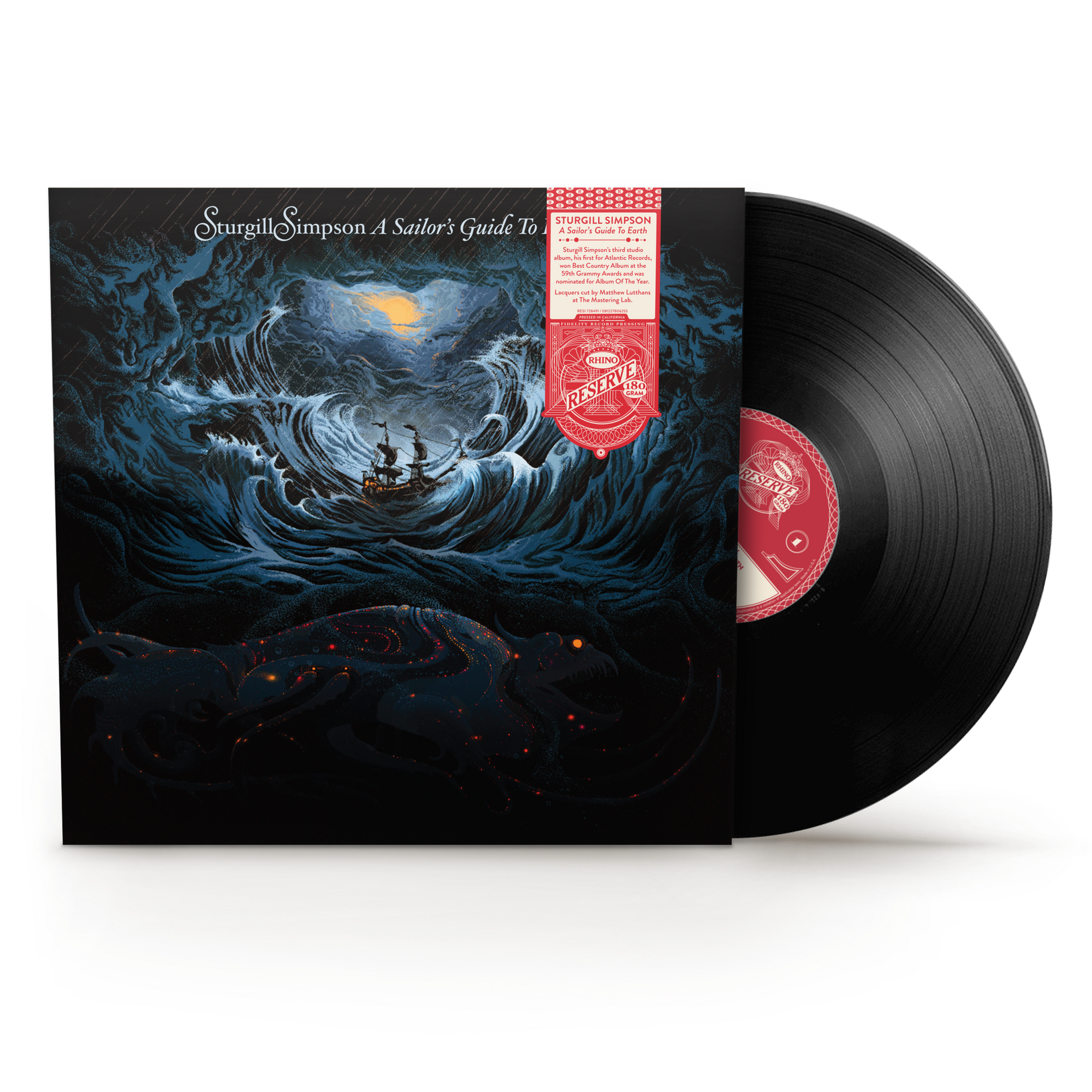 STURGILL SIMPSON - A SAILOR'S GUIDE TO EARTH - RHINO RESERVE EDITION - VINYL LP