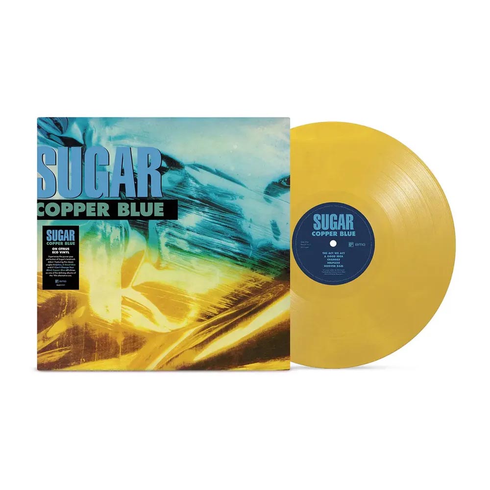 SUGAR - COPPER BLUE - CITRUS COLOR - VINYL LP – Rock & Roll Hall of ...