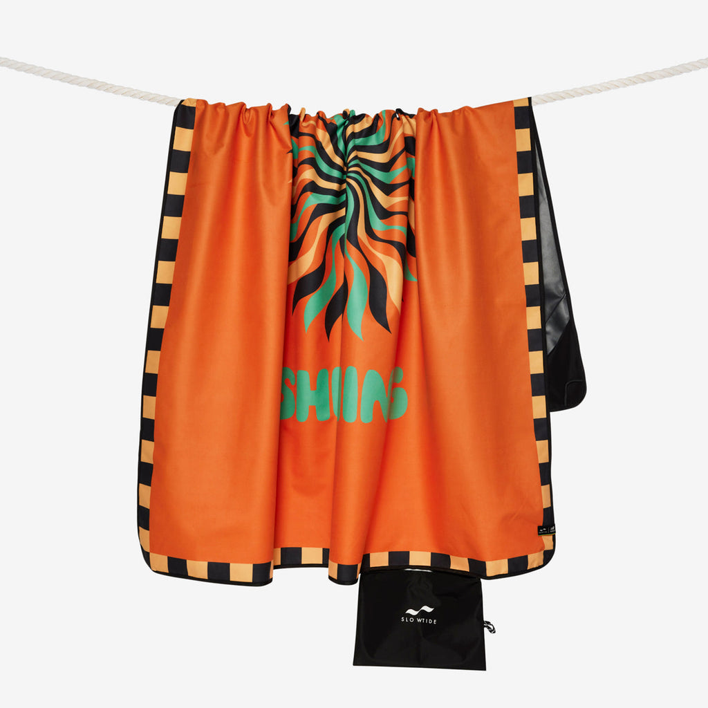 BOB MARLEY x SLOWTIDE - SUN IS SHINING QUICK-DRY PICNIC BLANKET