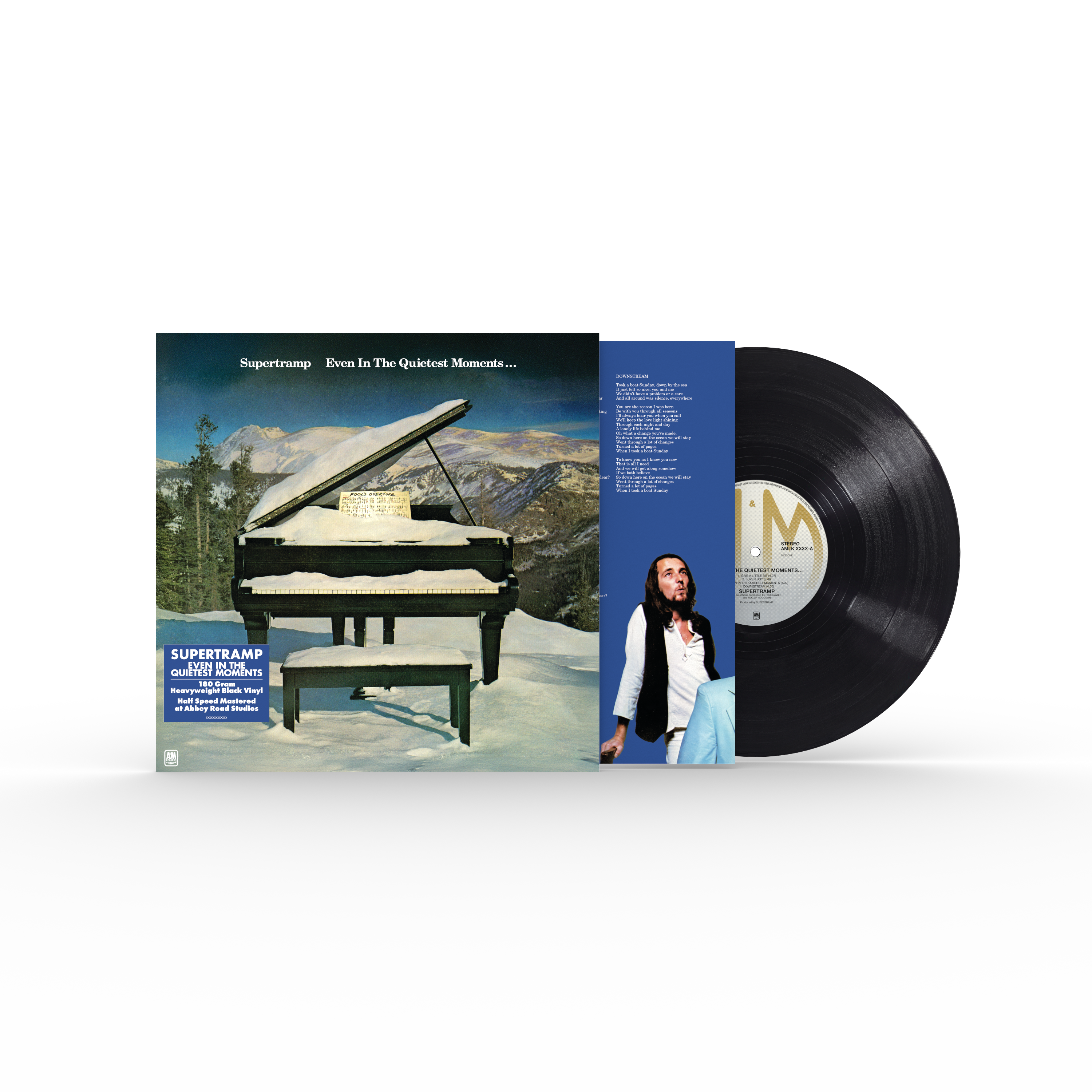 SUPERTRAMP - EVEN IN THE QUIETEST MOMENTS - HALF-SPEED MASTERING - VINYL LP