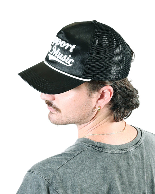 ROCK HALL SUPPORT LIVE SATIN HAT