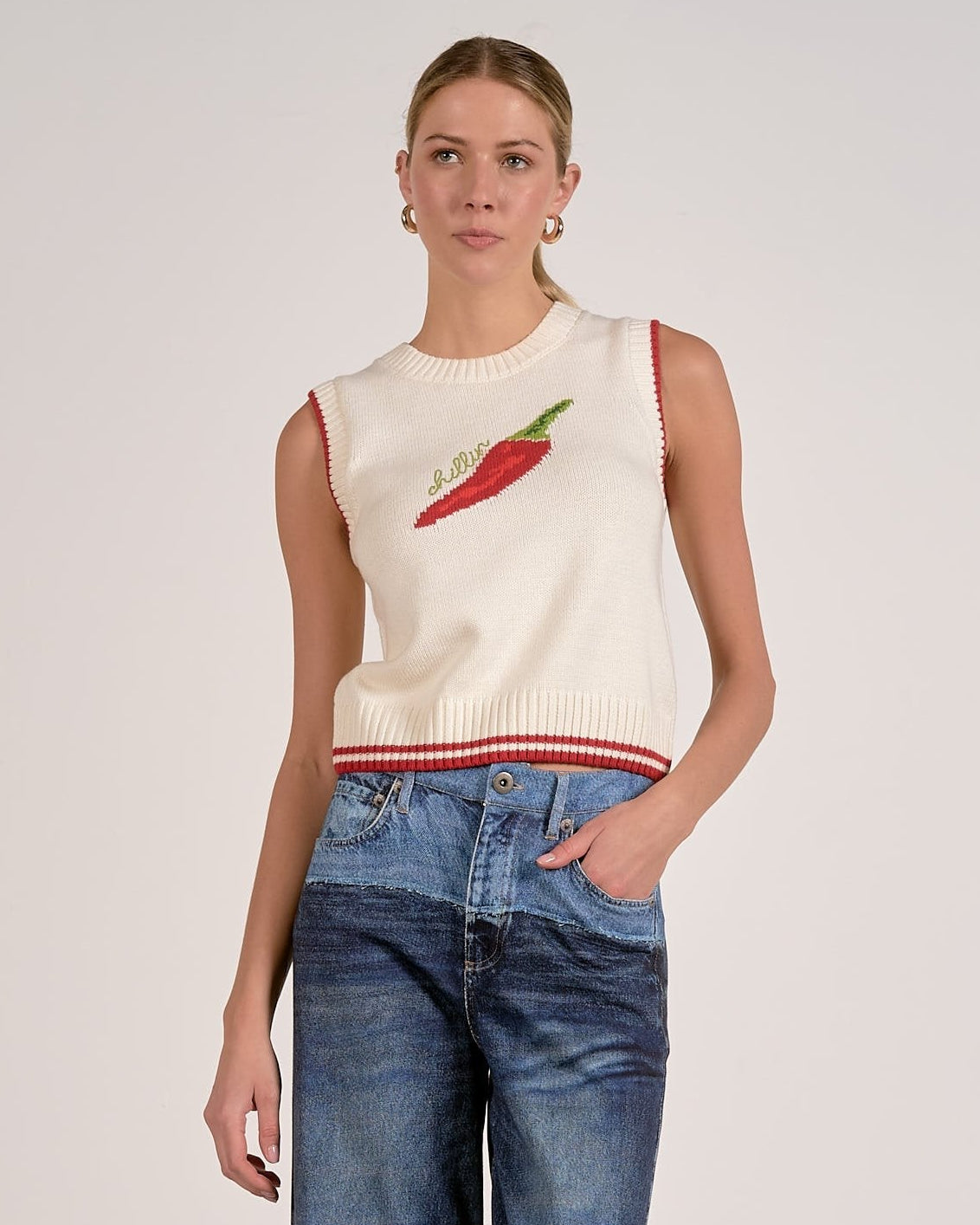 CHILI SWEATER VEST BY ELAN