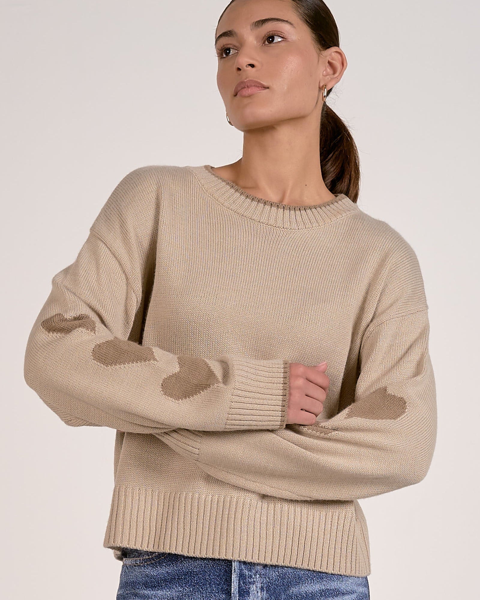 HEARTS SWEATER BY ELAN