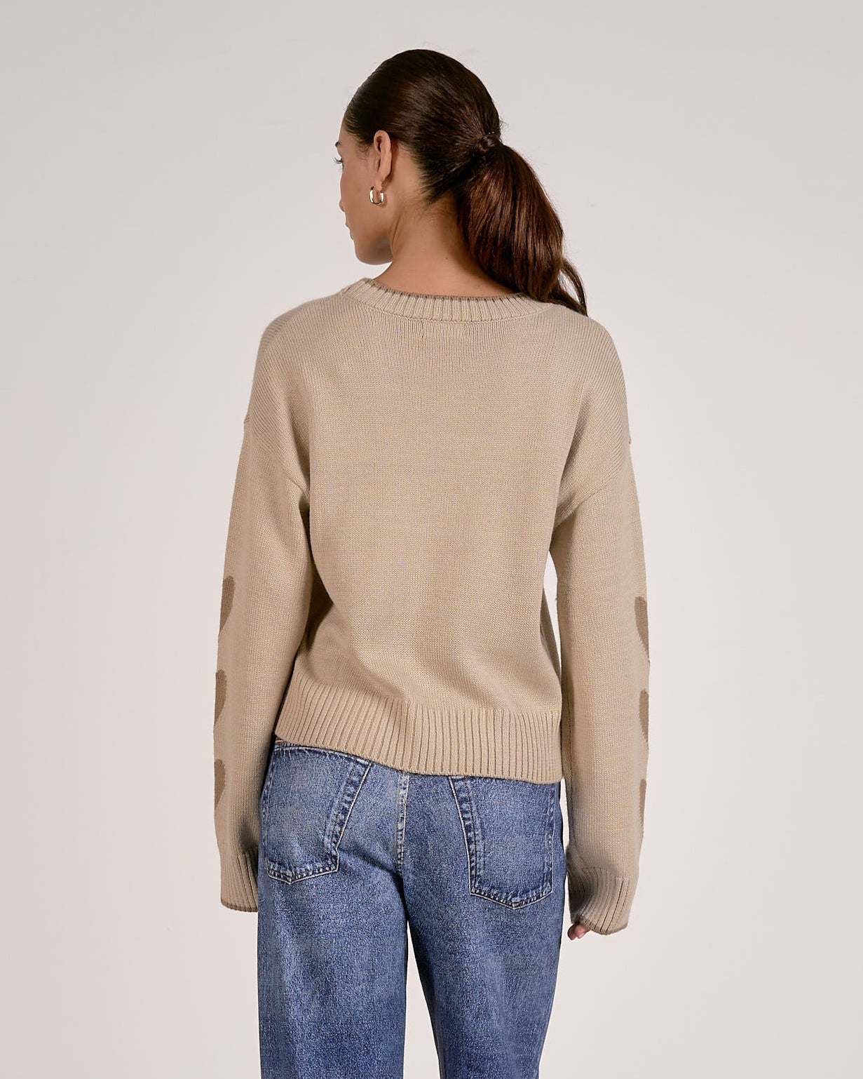 HEARTS SWEATER BY ELAN