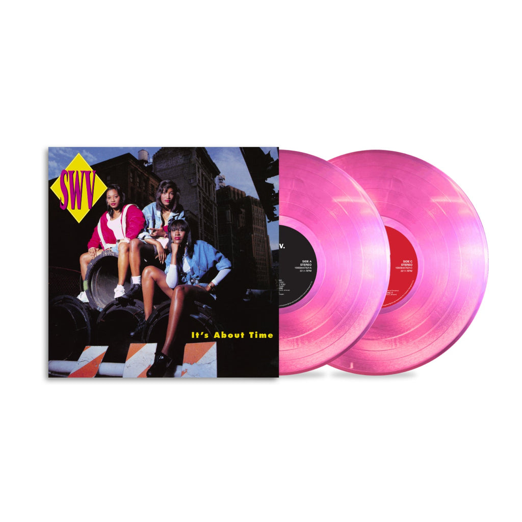 SWV - IT'S ABOUT TIME - PINK COLOR - 2-LP - VINYL LP