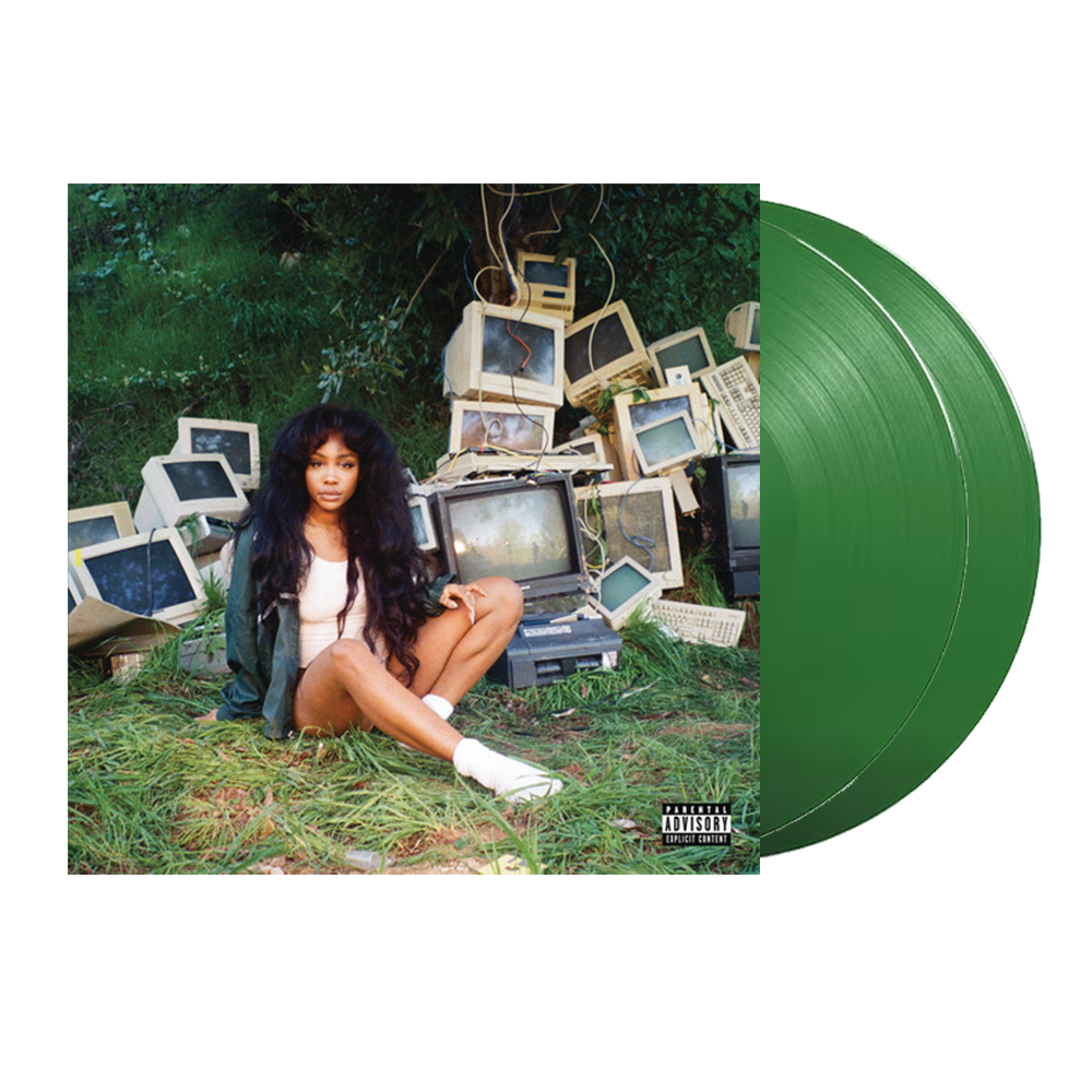 SZA - CTRL - GREEN COLOR - 2-LP - VINYL LP