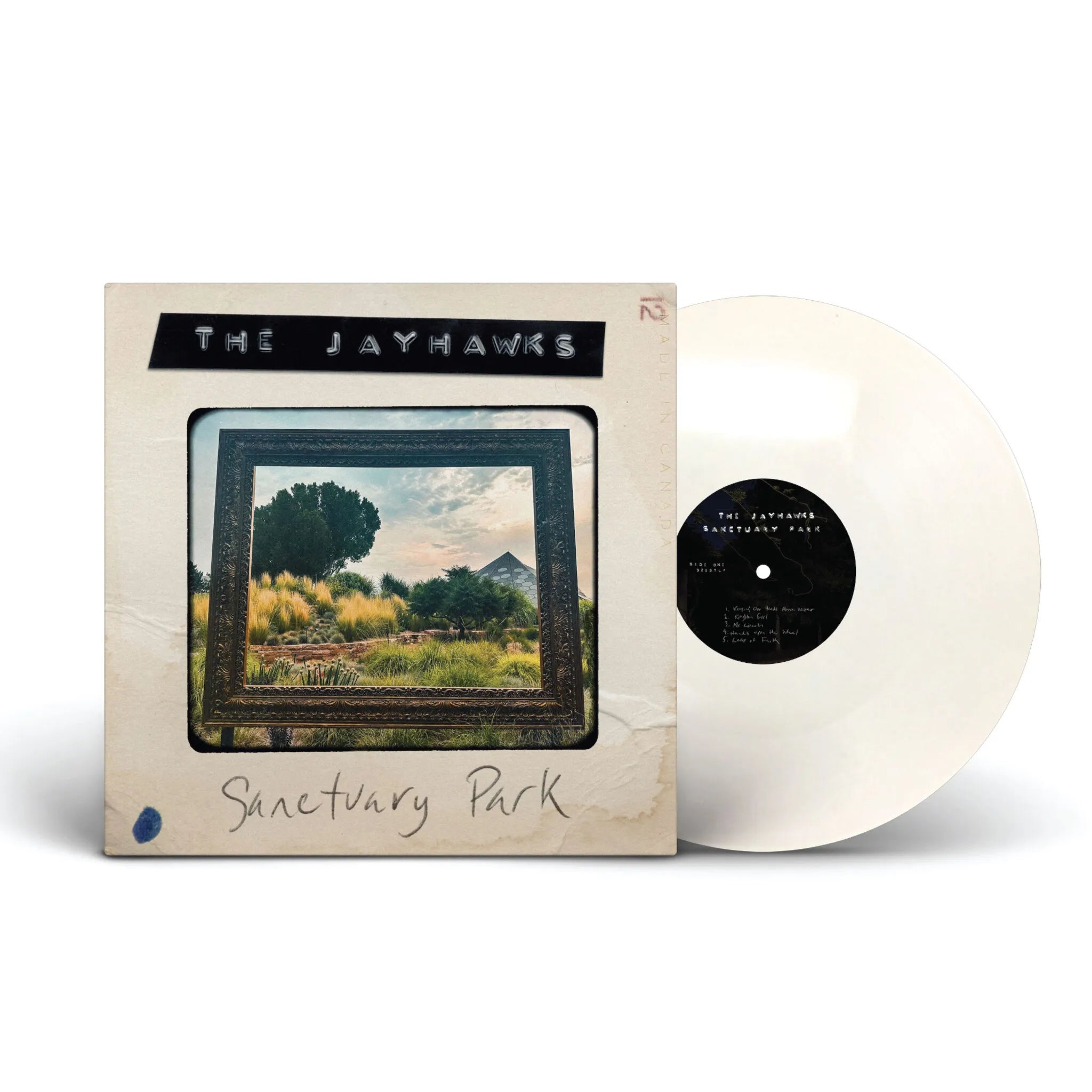 THE JAYHAWKS - SANCTUARY PARK - WHITE COLOR - VINYL LP