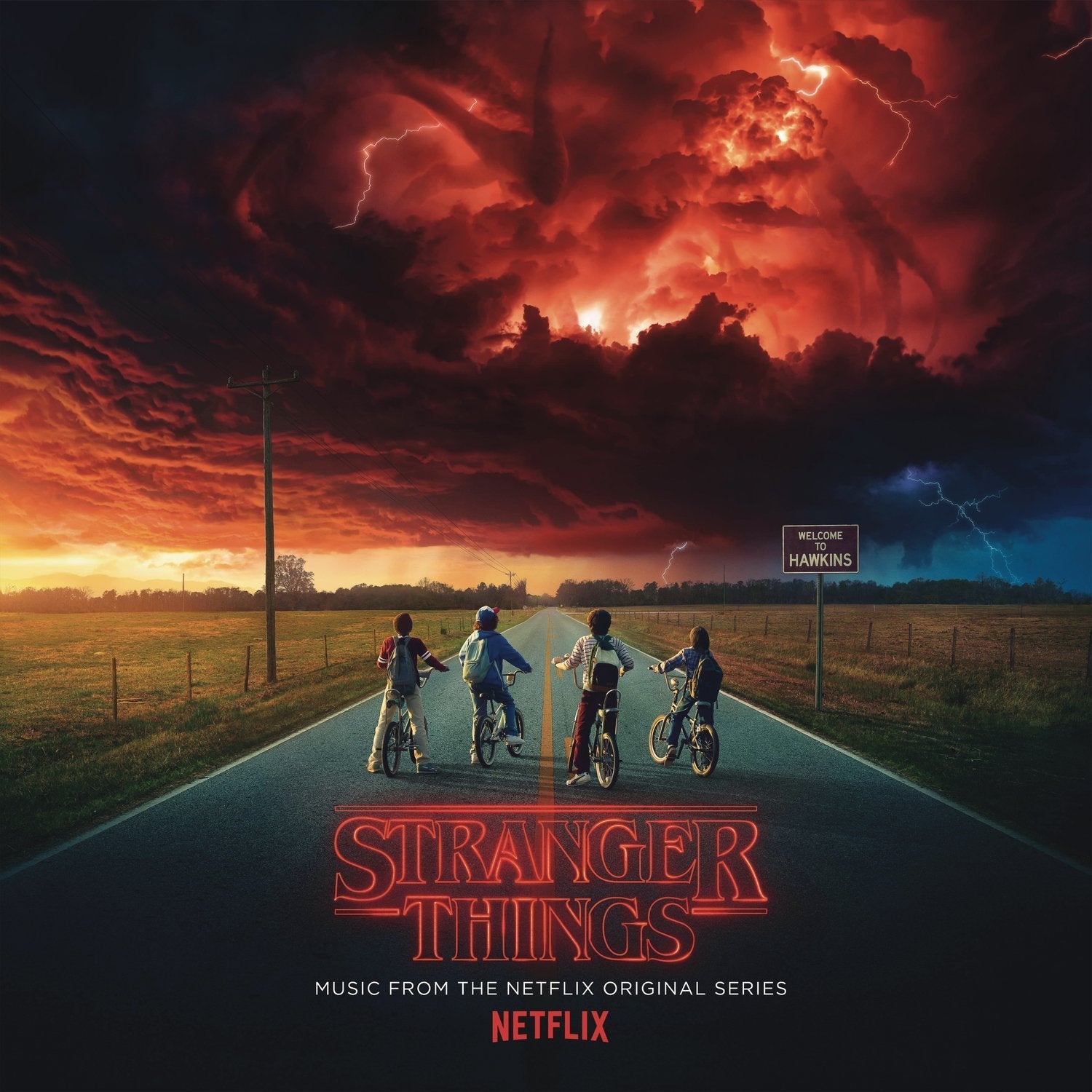 STRANGER THINGS SEASONS ONE AND TWO VINYL