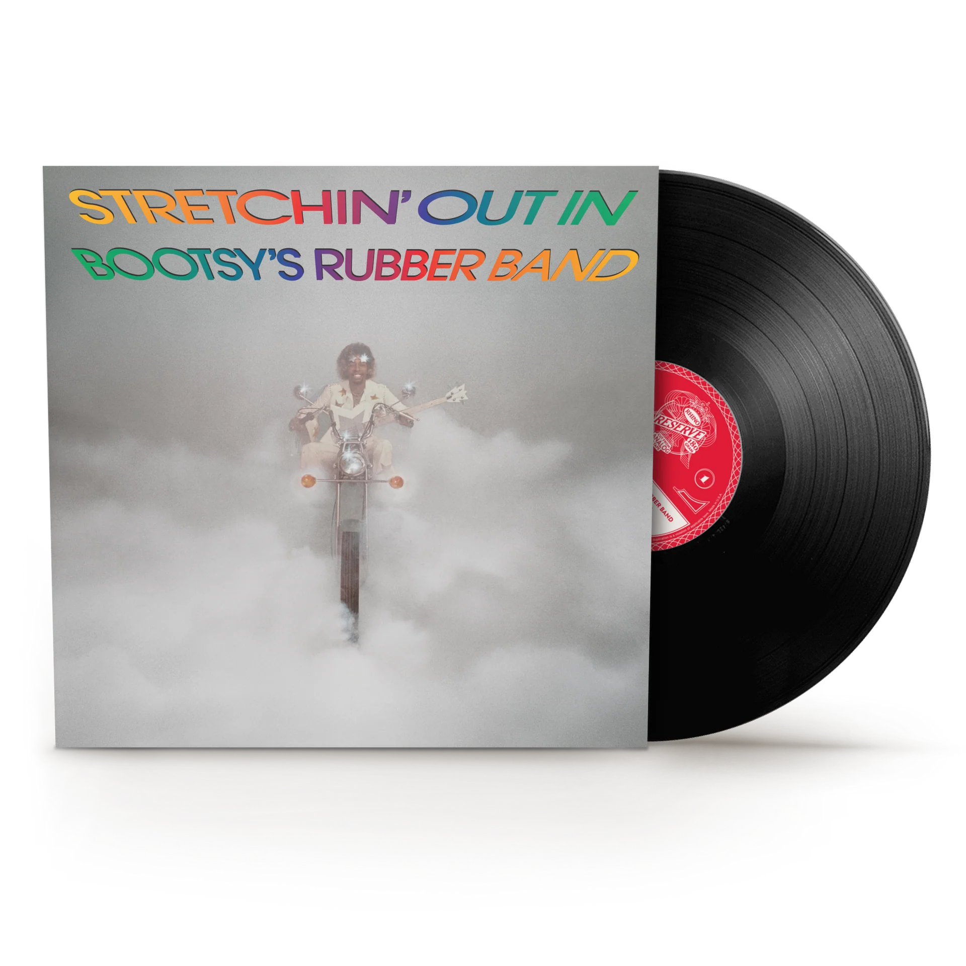 BOOTSY COLLINS - STRETCHIN' OUT IN BOOTSY'S RUBBER BAND - RHINO RESERVE EDITION - VINYL LP