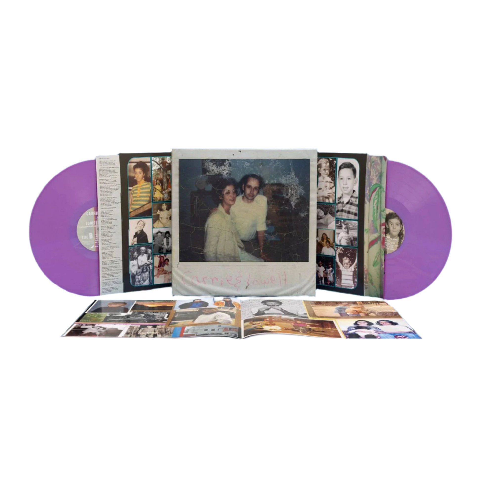 SUFJAN STEVENS - CARRIE & LOWELL - INDIE EXCLUSIVE 10TH ANNIVERSARY EDITION - PURPLE COLOR - 2-LP - VINYL LP