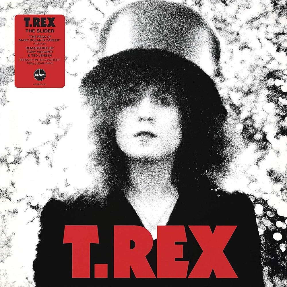 T. REX - SLIDER - CLEAR VINYL - VINYL LP