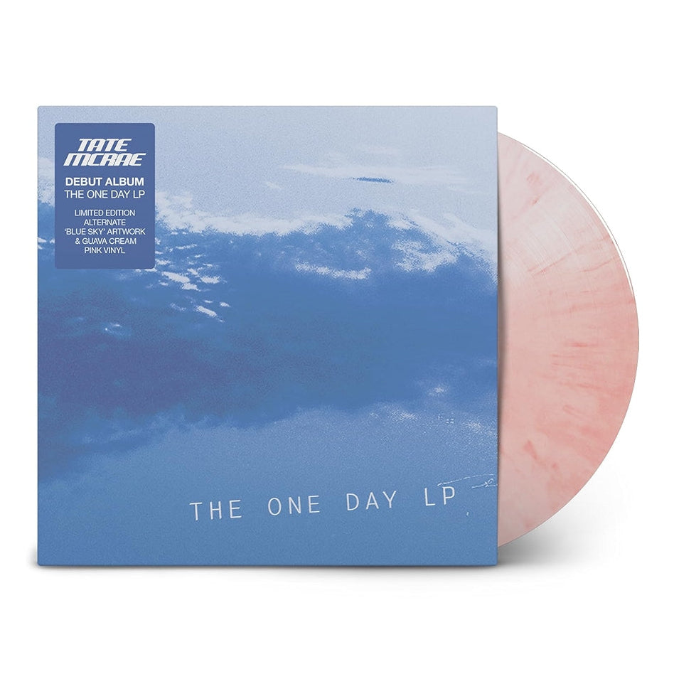TATE MCRAE - THE DAY LP - LIMITED EDITION ALTERNATE ARTWORK - GUAVA PINK CREAM COLOR - VINYL LP