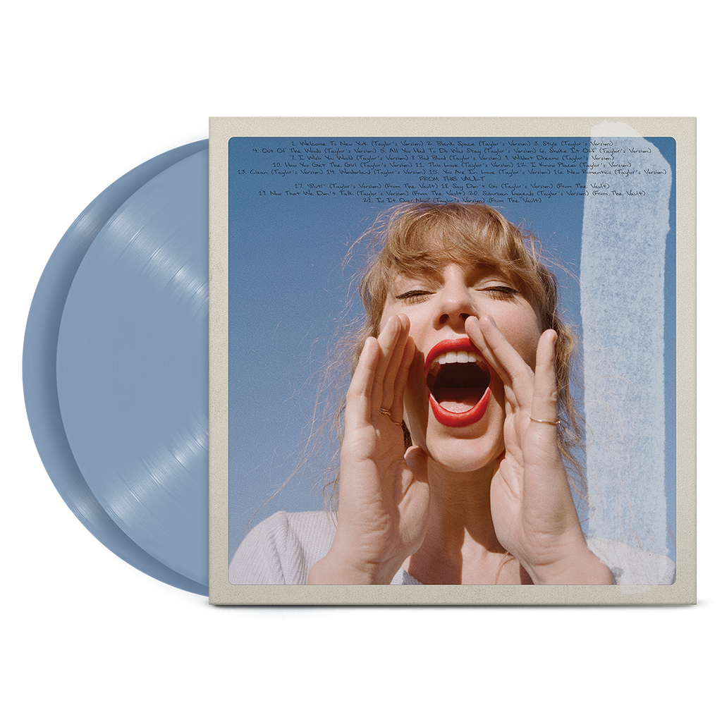 TAYLOR SWIFT - 1989 (TAYLOR'S VERSION) - DELUXE EDITION - CRYSTAL SKIES BLUE COLOR - 2-LP - VINYL LP