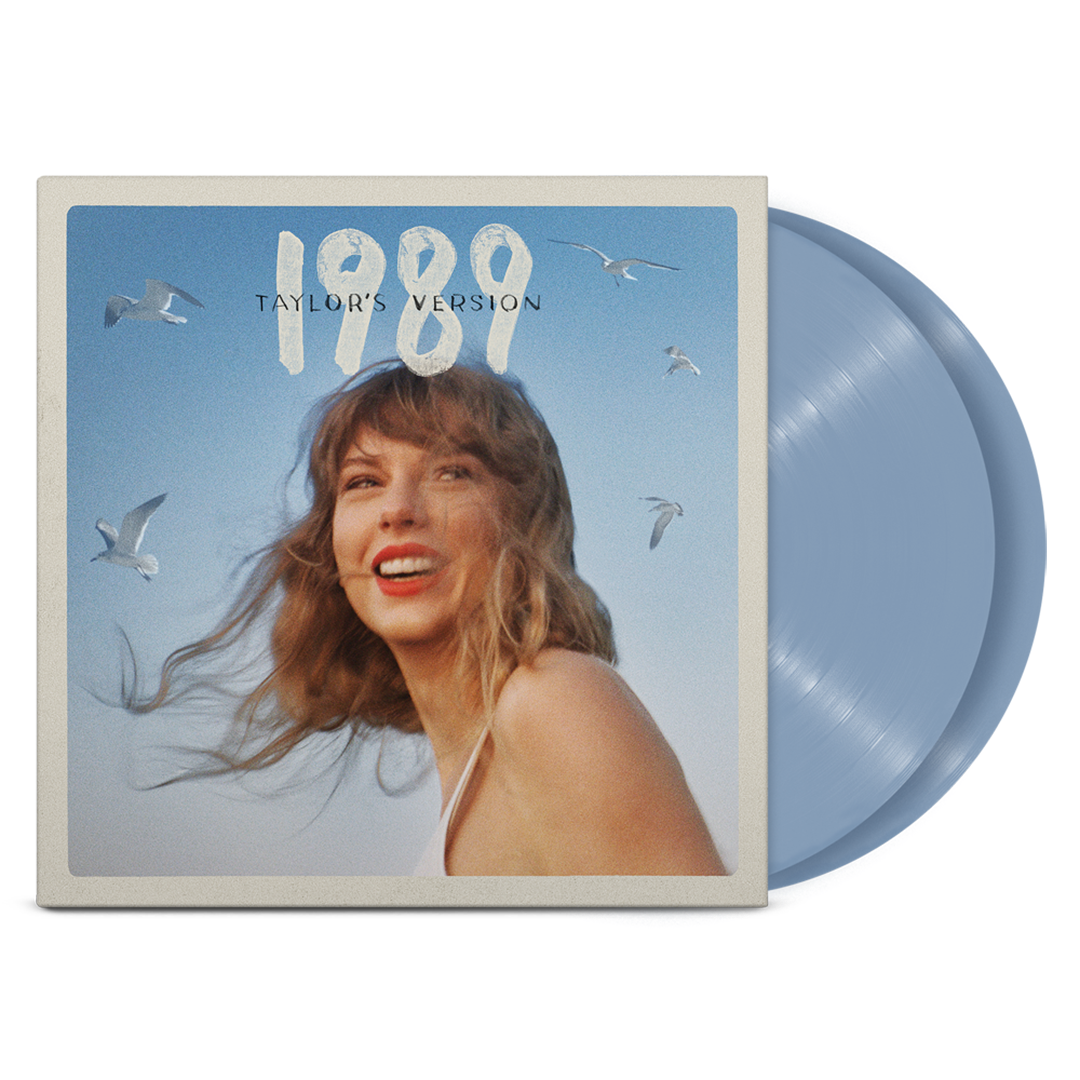 TAYLOR SWIFT - 1989 (TAYLOR'S VERSION) - DELUXE EDITION - CRYSTAL SKIES BLUE COLOR - 2-LP - VINYL LP