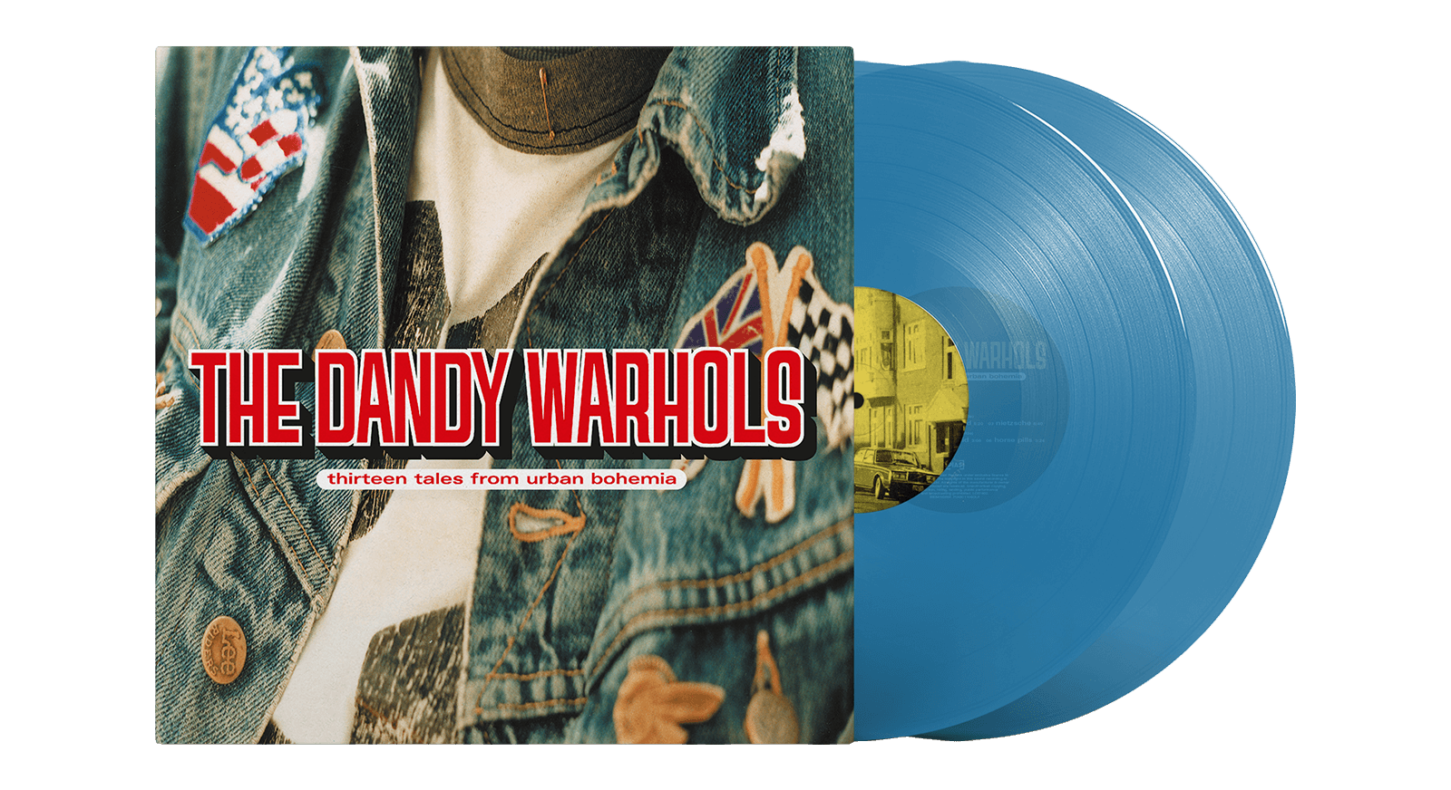 THE DANDY WARHOLS - THIRTEEN TALES FROM URBAN BOHEMIA - BLUE COLOR - 2-LP - VINYL LP