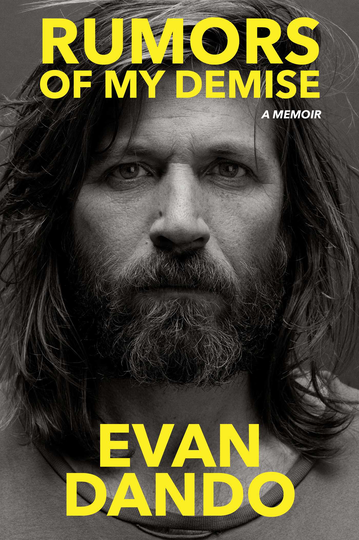 THE LEMONHEADS - EVAN DANDO - RUMORS OF MY DEMISE: A MEMOIR - HARDCOVER - BOOK