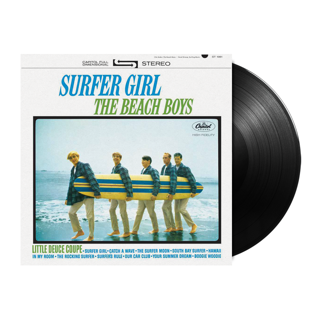 THE BEACH BOYS - SURFER GIRL - VINYL LP