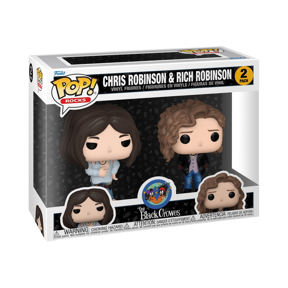 THE BLACK CROWES - FUNKO POP! ROCKS - CHRIS ROBINSON & RICH ROBINSON