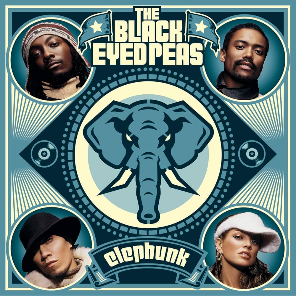 THE BLACK EYED PEAS - ELEPHUNK - 2-LP - VINYL LP