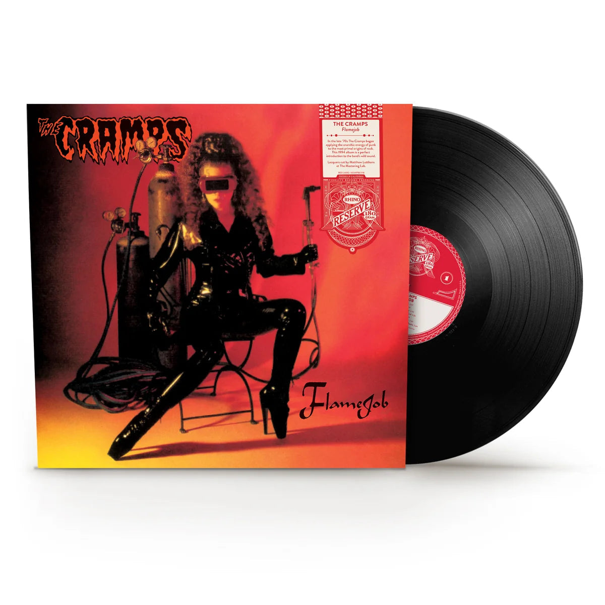 THE CRAMPS - FLAMEJOB - RHINO RESERVE EDITION - VINYL LP