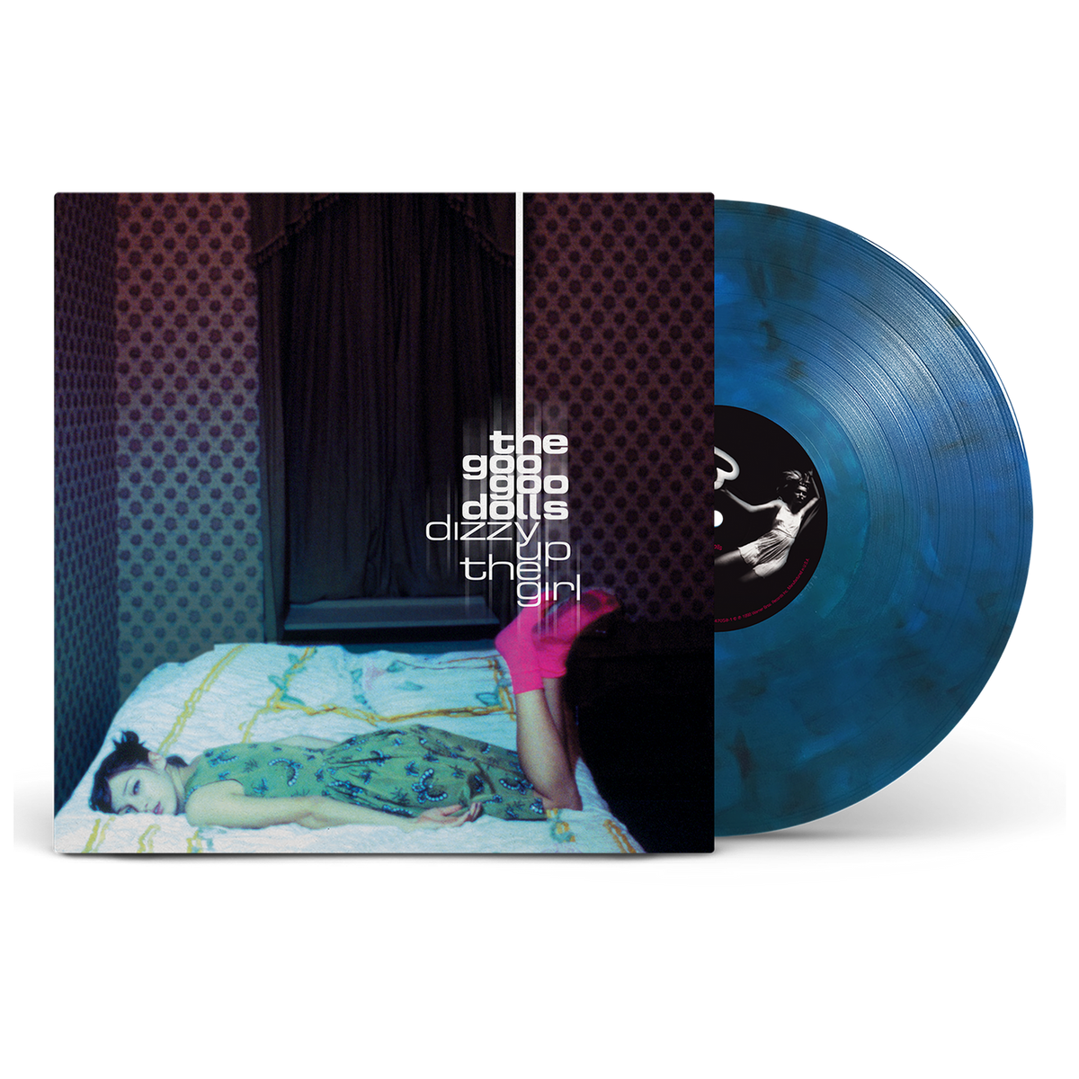THE GOO GOO DOLLS - DIZZY UP THE GIRL - BLUE COLOR - VINYL LP