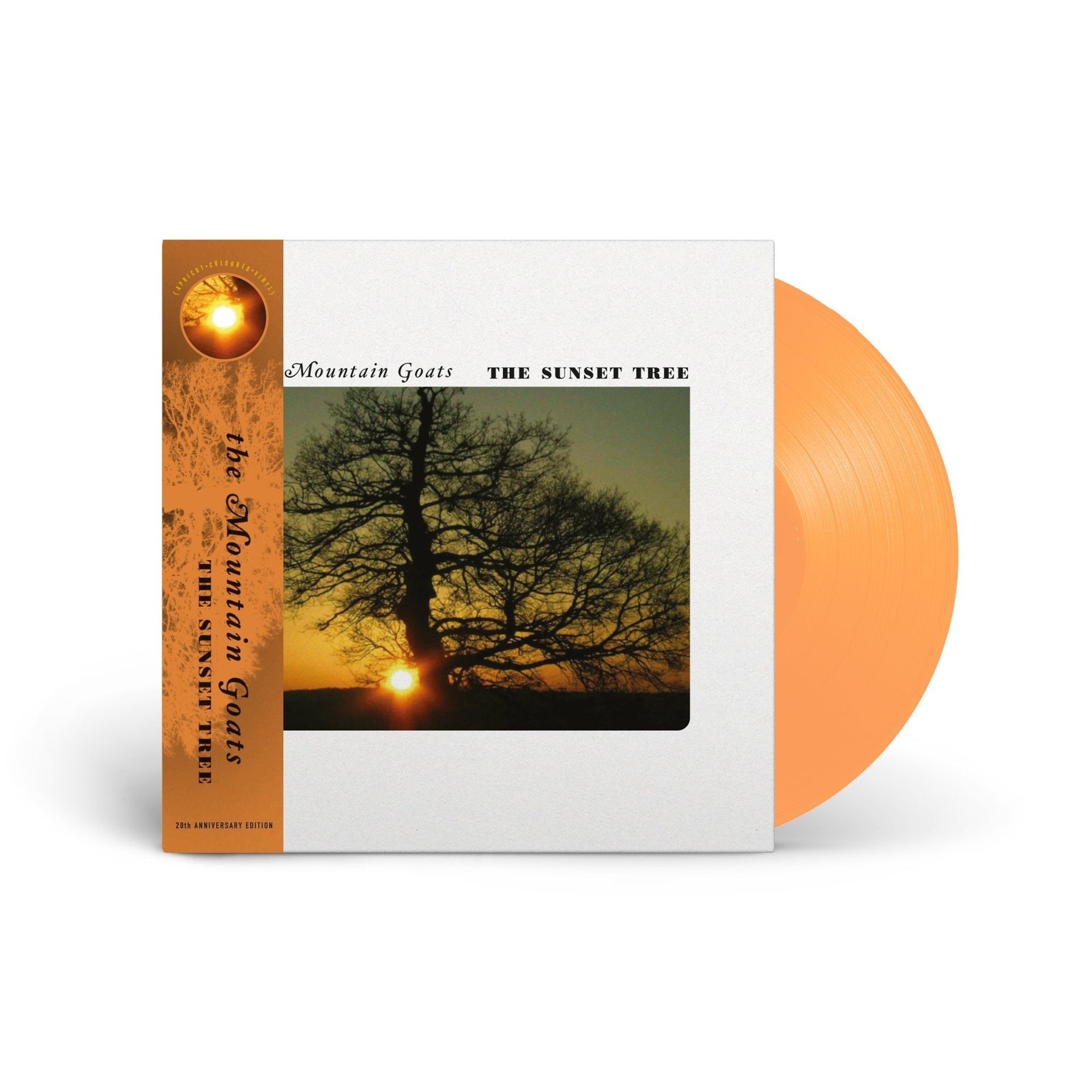 THE MOUNTAIN GOATS - THE SUNSET TREE - 20TH ANNIVERSARY EDITION - ORANGE COLOR - VINYL LP