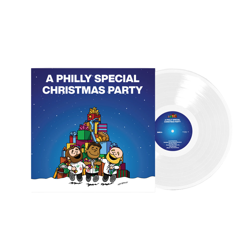 THE PHILLY SPECIALS - A PHILLY SPECIAL CHRISTMAS - WHITE COLOR - VINYL LP