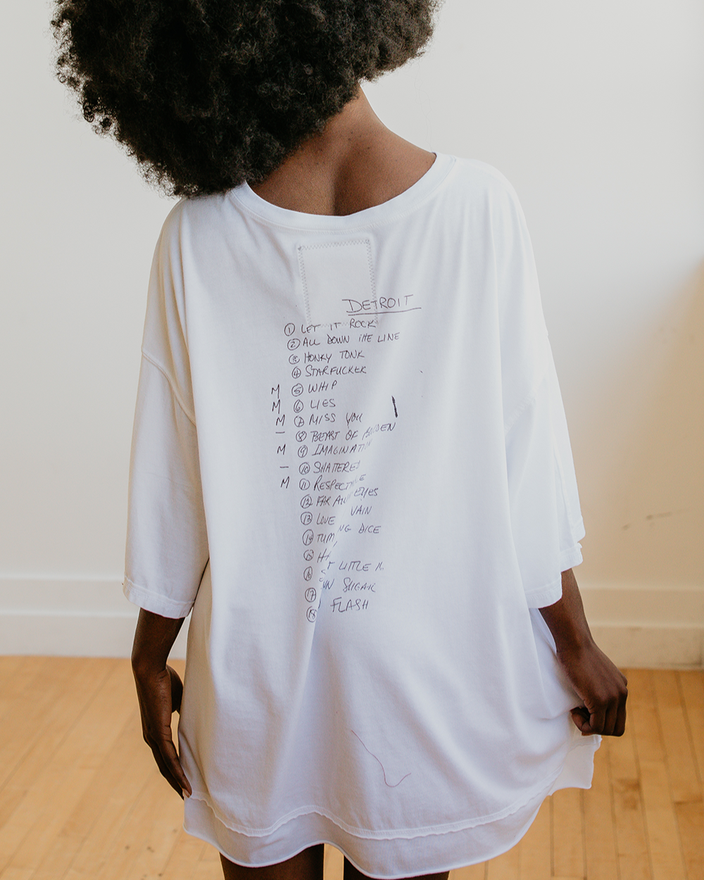 THE ROLLING STONES - BACKSTAGE CREW OVERSIZED T-SHIRT