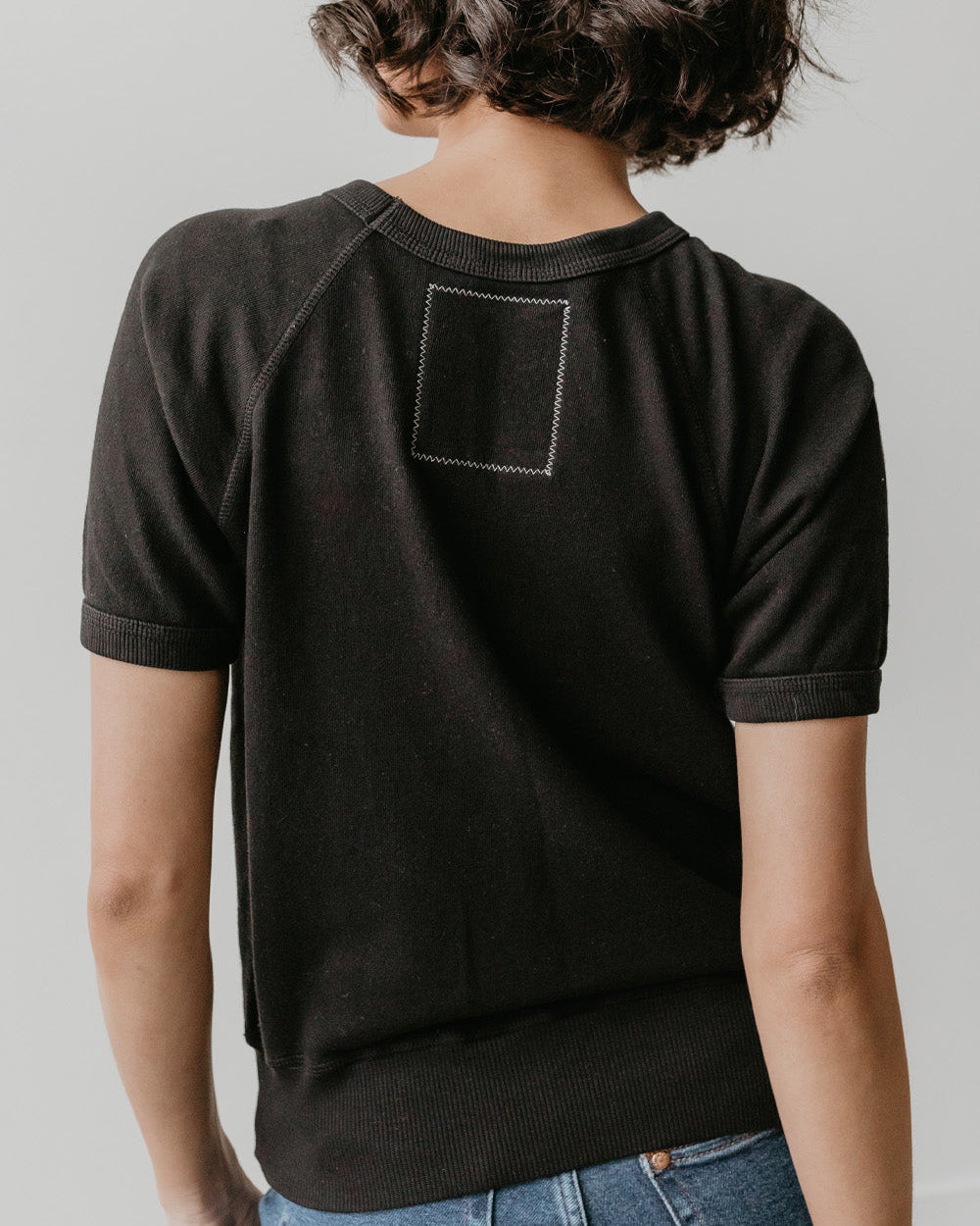 THE ROLLING STONES - BLACK RAGLAN T-SHIRT