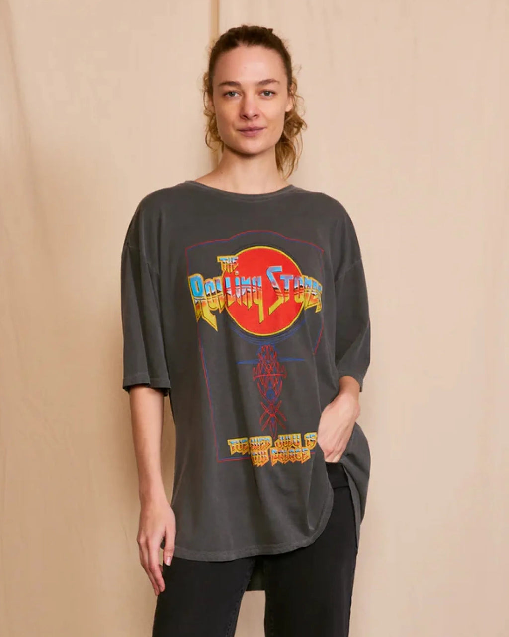 THE ROLLING STONES - COW PALACE OVERSIZED T-SHIRT 1