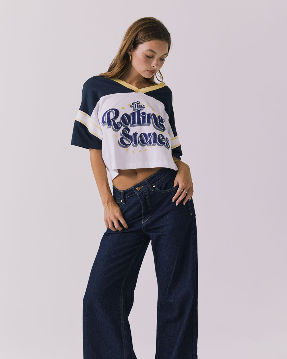 THE ROLLING STONES - FEELIN' FINE IN '79 RAGLAN TEE