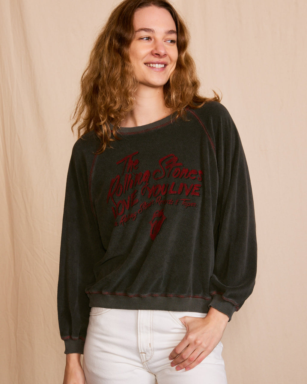 THE ROLLING STONES - LOVE YOU LIVE SWEATSHIRT 1