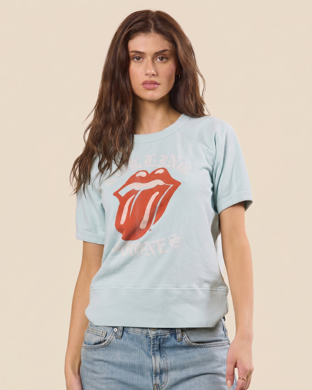THE ROLLING STONES - OLD ENGLISH RAGLAN