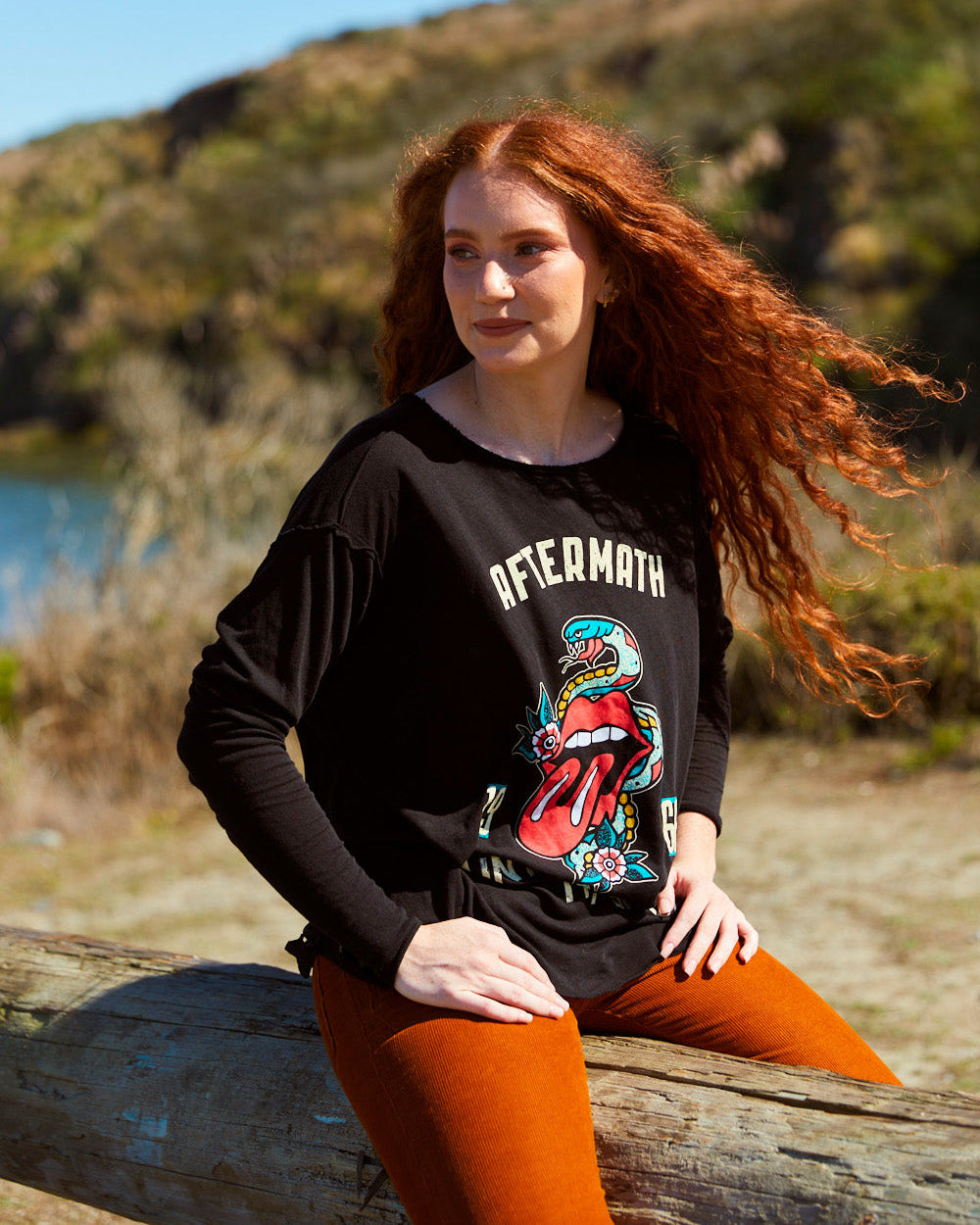 THE ROLLING STONES - PAINT IT BLACK LONG SLEEVE T-SHIRT