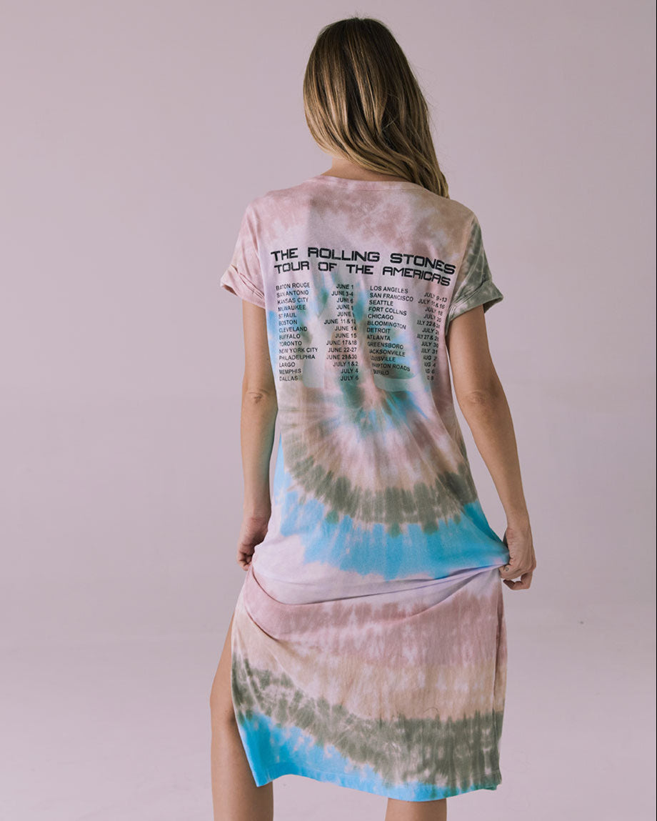rolling stones oversized t shirt dress Rolling Stones BC Oversized Tee Dress