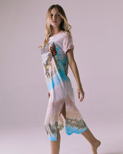 rock shirt dress Rock N Roll Mineral Wash T-Shirt Dress