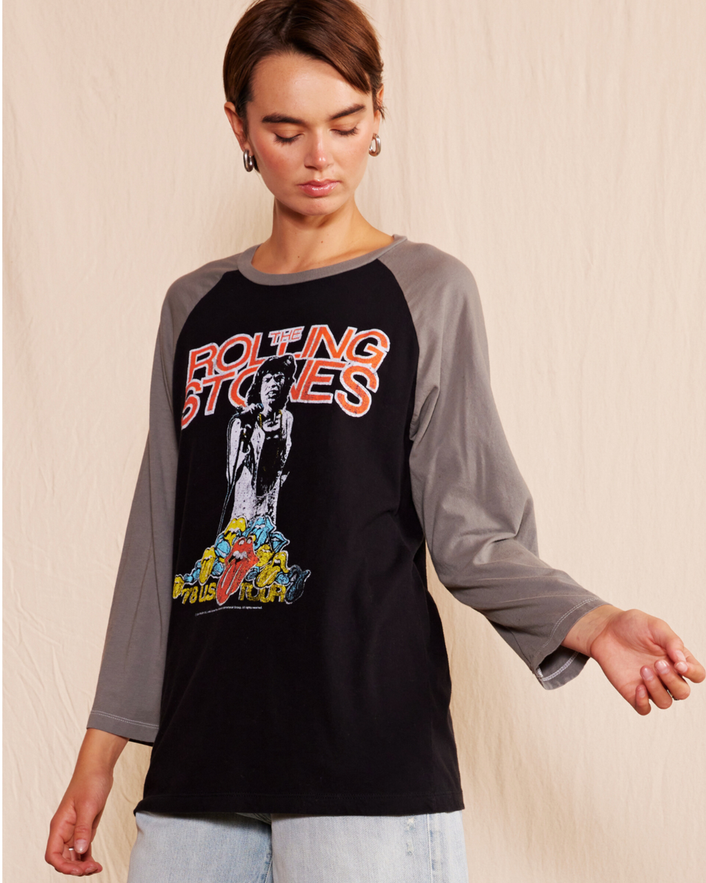 THE ROLLING STONES - US TOUR RAGLAN 3