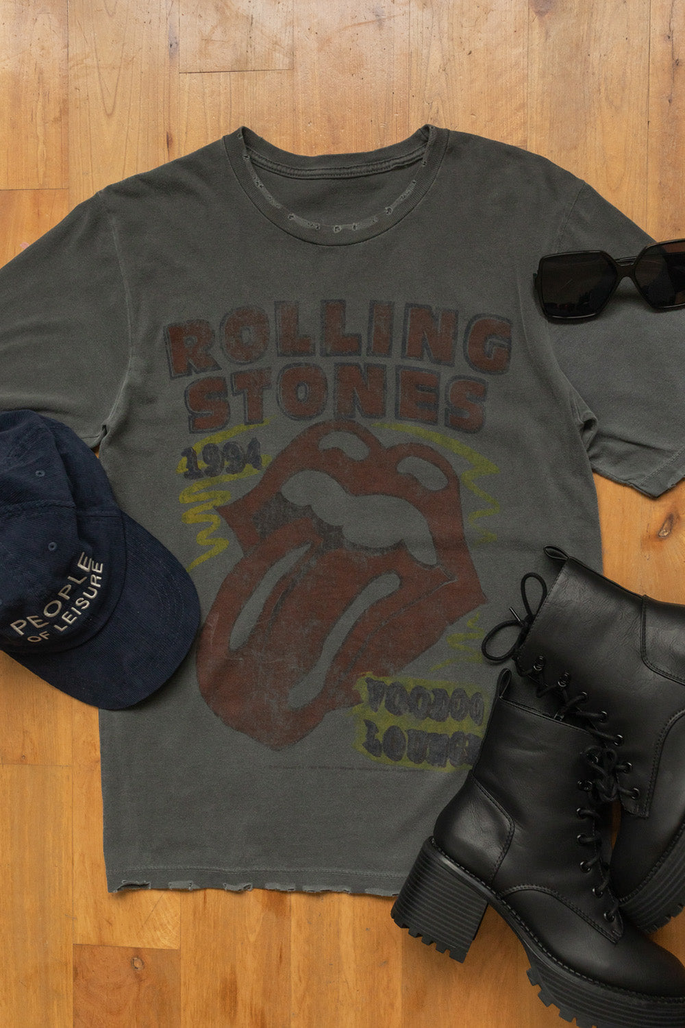 THE ROLLING STONES - VOODOO SUNKISSED T-SHIRT 5