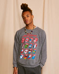 THE ROLLING STONES - WORLD TOUR FLEECE SWEATSHIRT 1