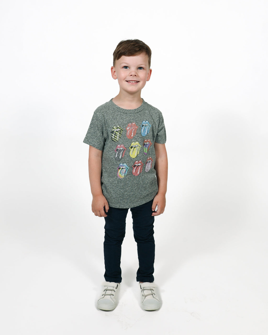 THE ROLLING STONES - COLORFUL TONGUES KIDS T-SHIRT