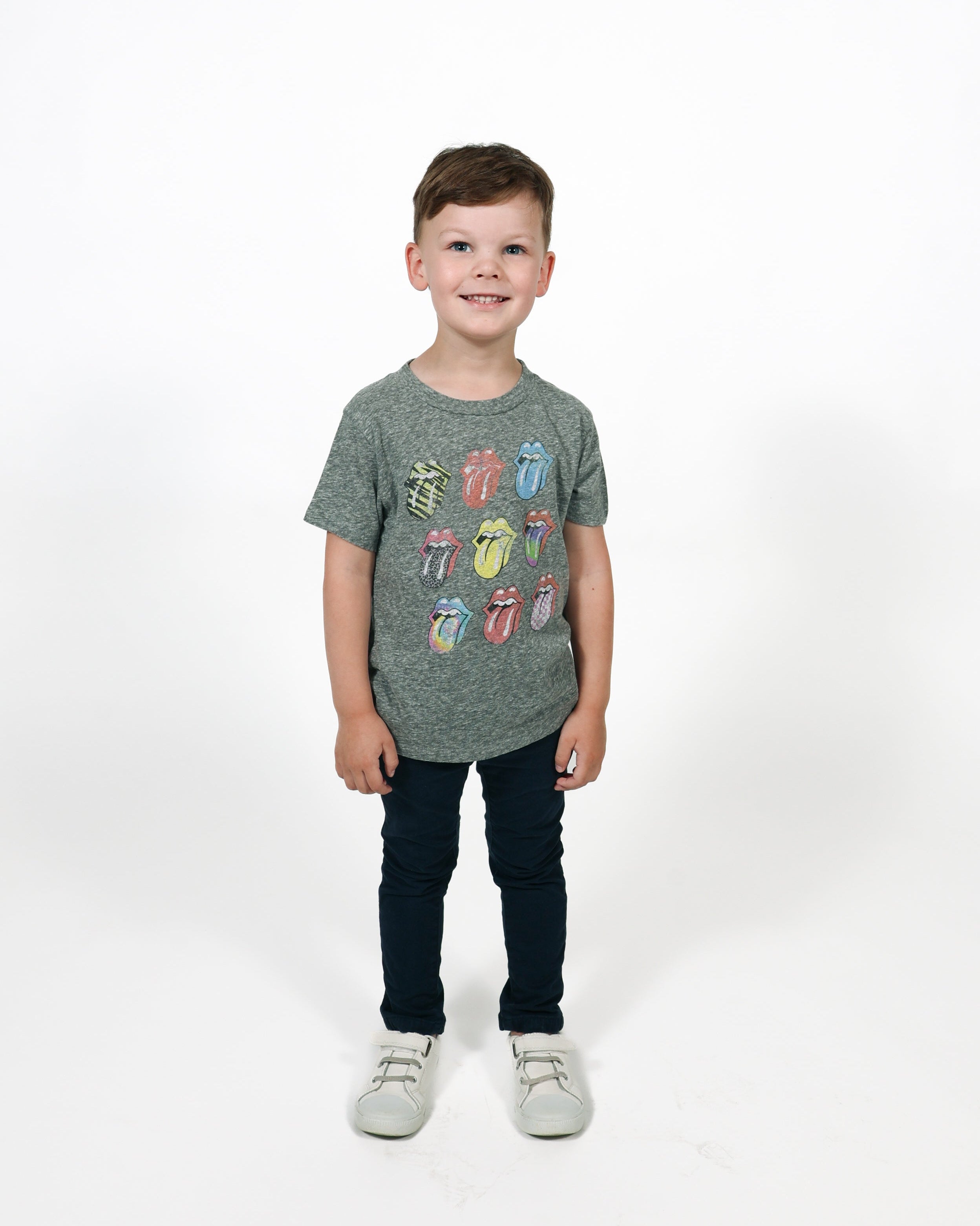 THE ROLLING STONES - COLORFUL TONGUES KIDS T-SHIRT
