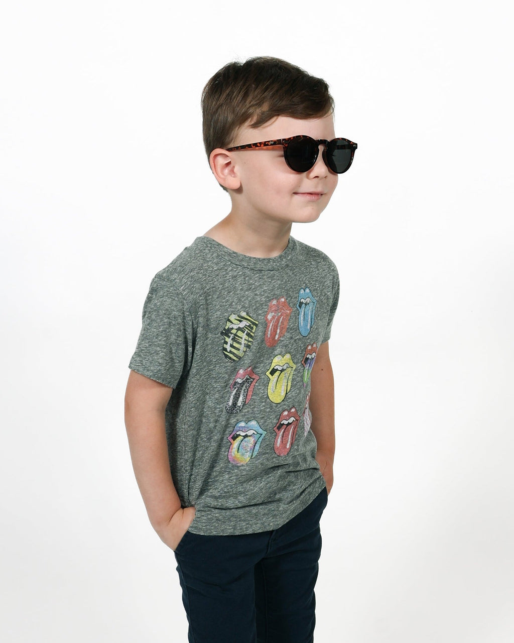 THE ROLLING STONES - COLORFUL TONGUES KIDS T-SHIRT