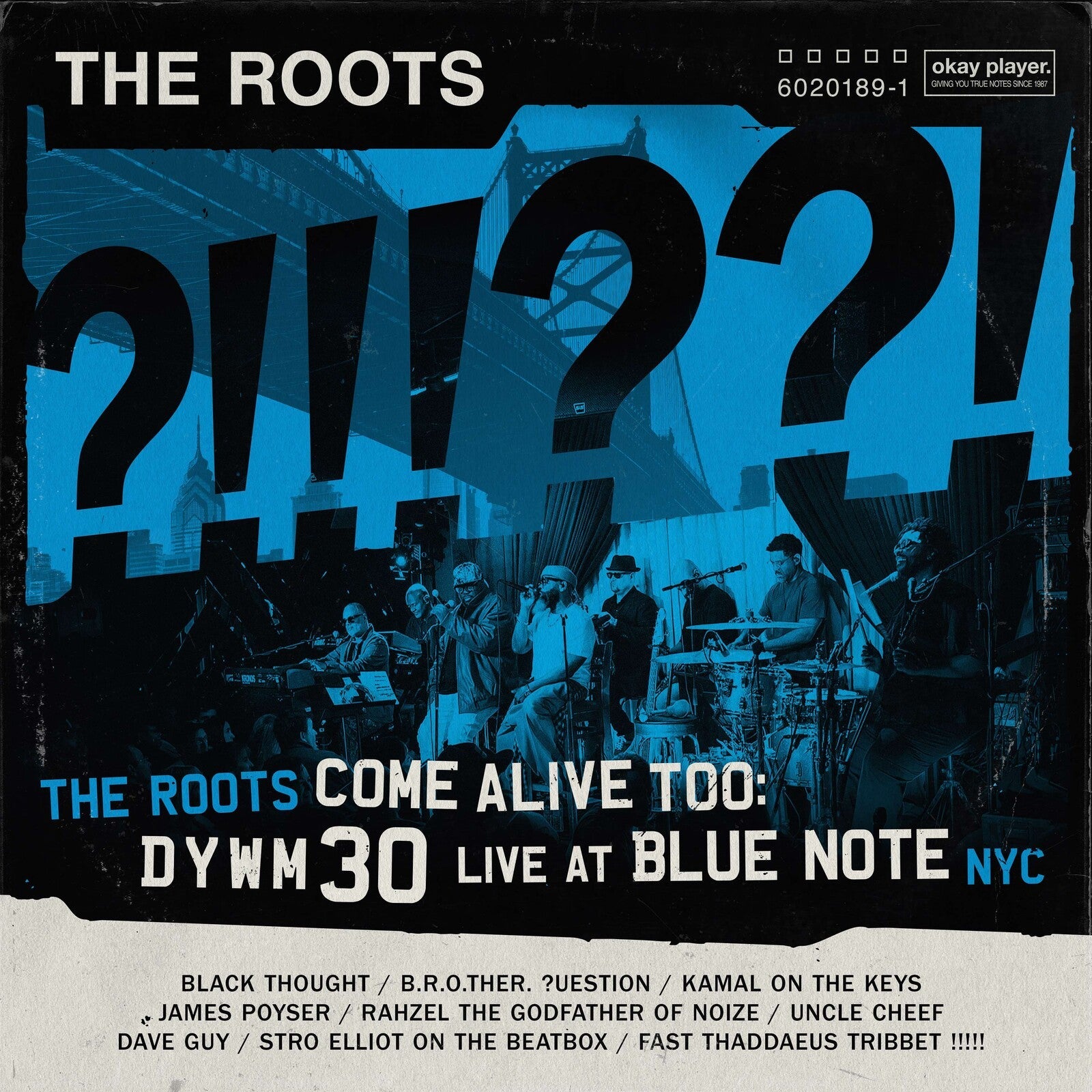 THE ROOTS - THE ROOTS COME ALIVE TOO: DYWM30 LIVE AT THE BLUE NOTE NYC - 2-LP - VINYL LP