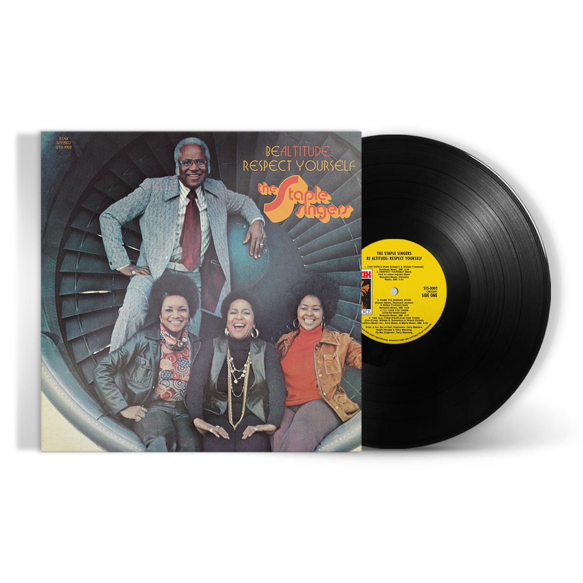 THE STAPLE SINGERS - BE ALTITUDE: RESPECT YOURSELF - 50TH ANNIVERSARY EDITION - VINYL LP