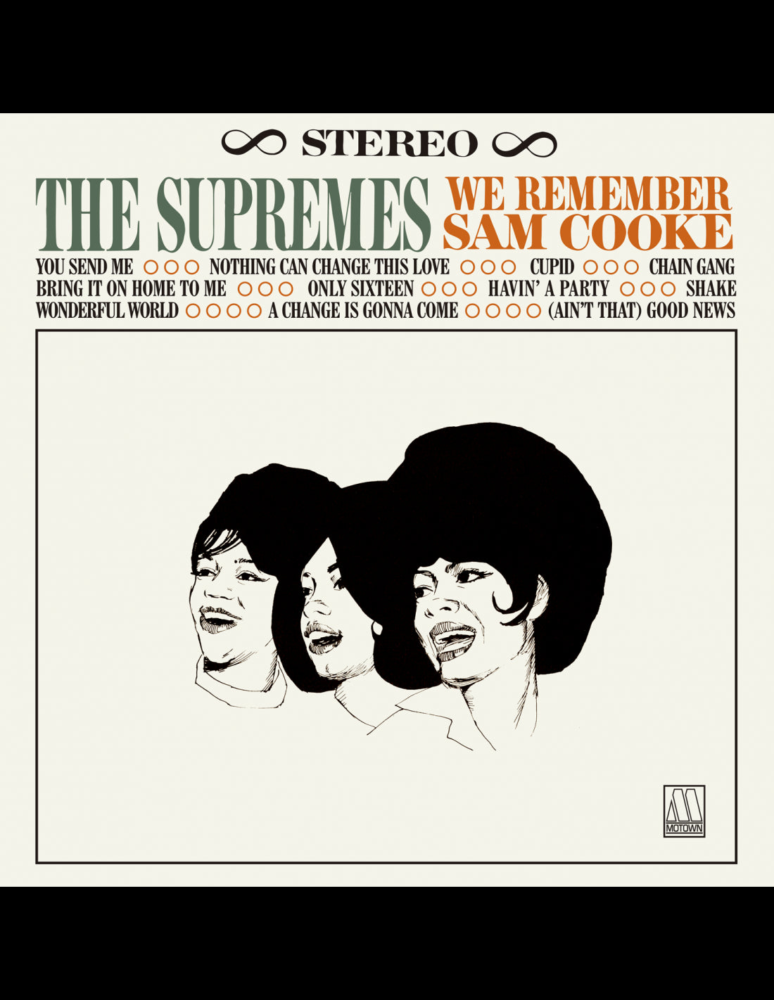 THE SUPREMES - WE REMEMBER SAM COOKE - VINYL LP