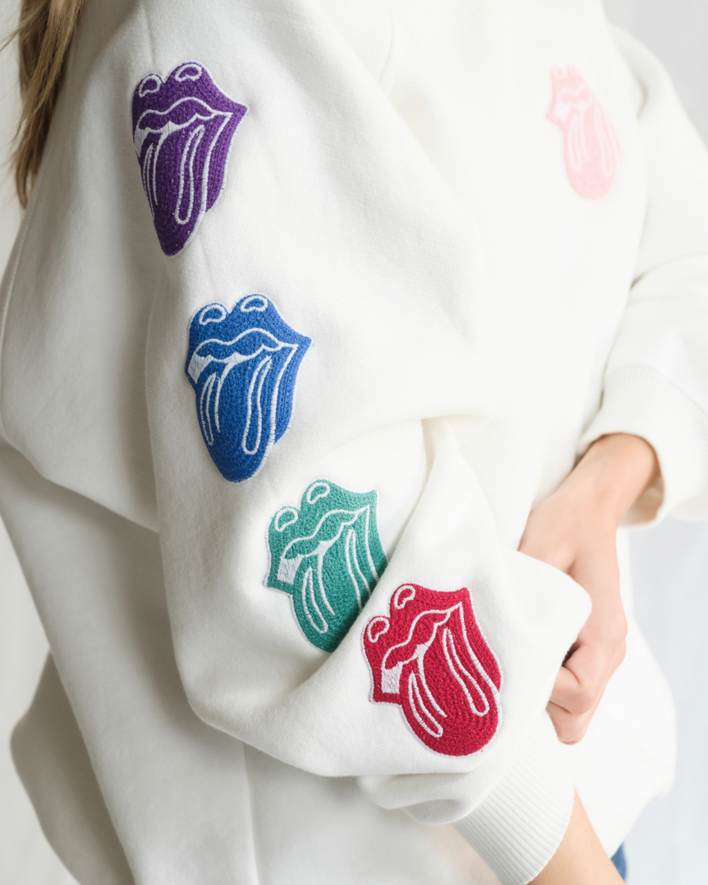 The Rolling Stones She's a Rainbow Crewneck