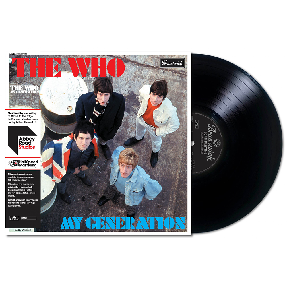 THE WHO - MY GENERATION - HALF SPEED MASTERING - VINYL LP