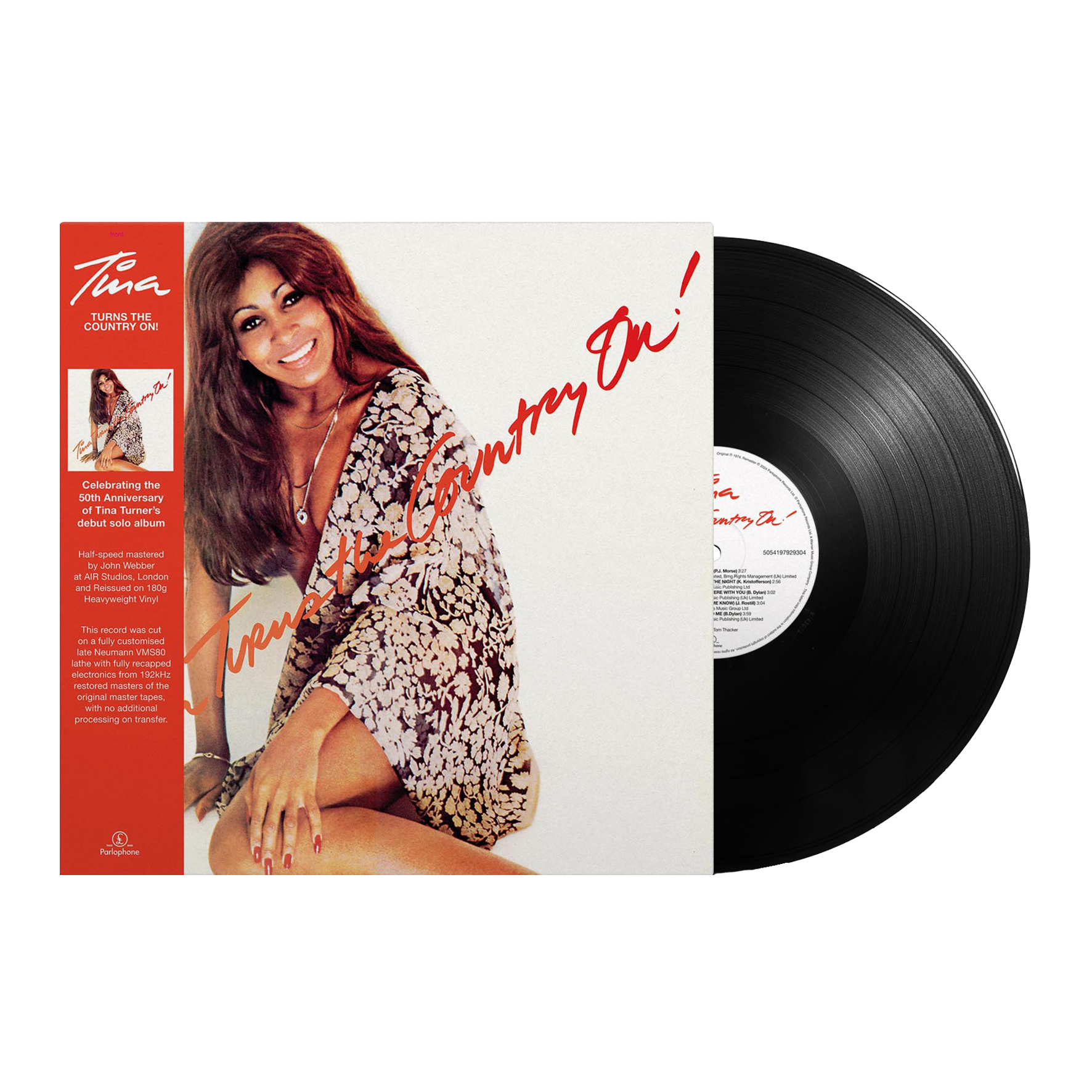 TINA TURNER - TINA TURNS THE COUNTRY ON! - VINYL LP