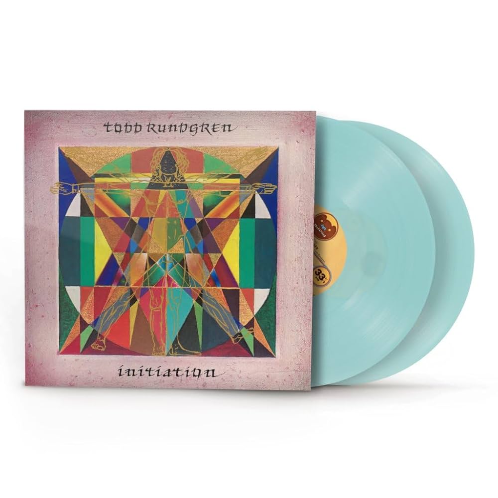 TODD RUNDGREN - INITIATION - LIGHT BLUE COLOR - 2-LP - VINYL LP